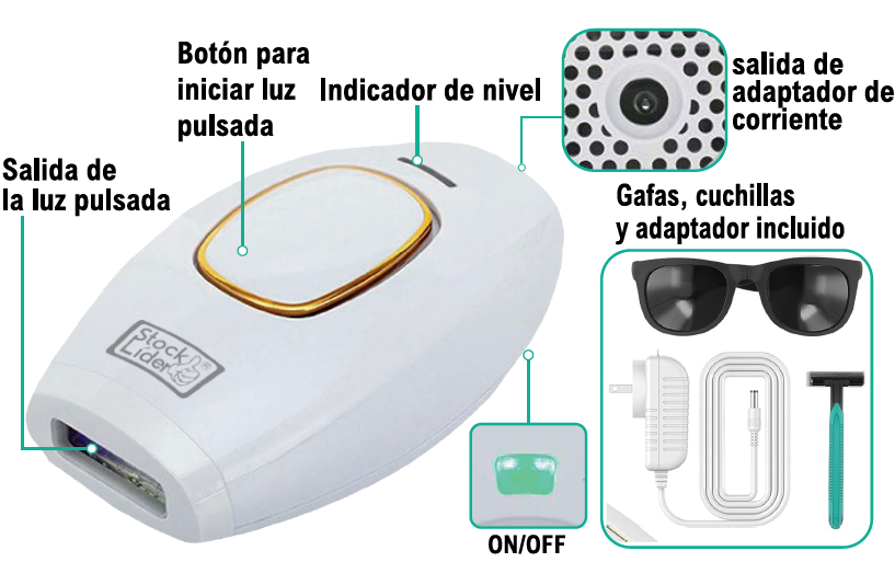 Depiladora láser IPL